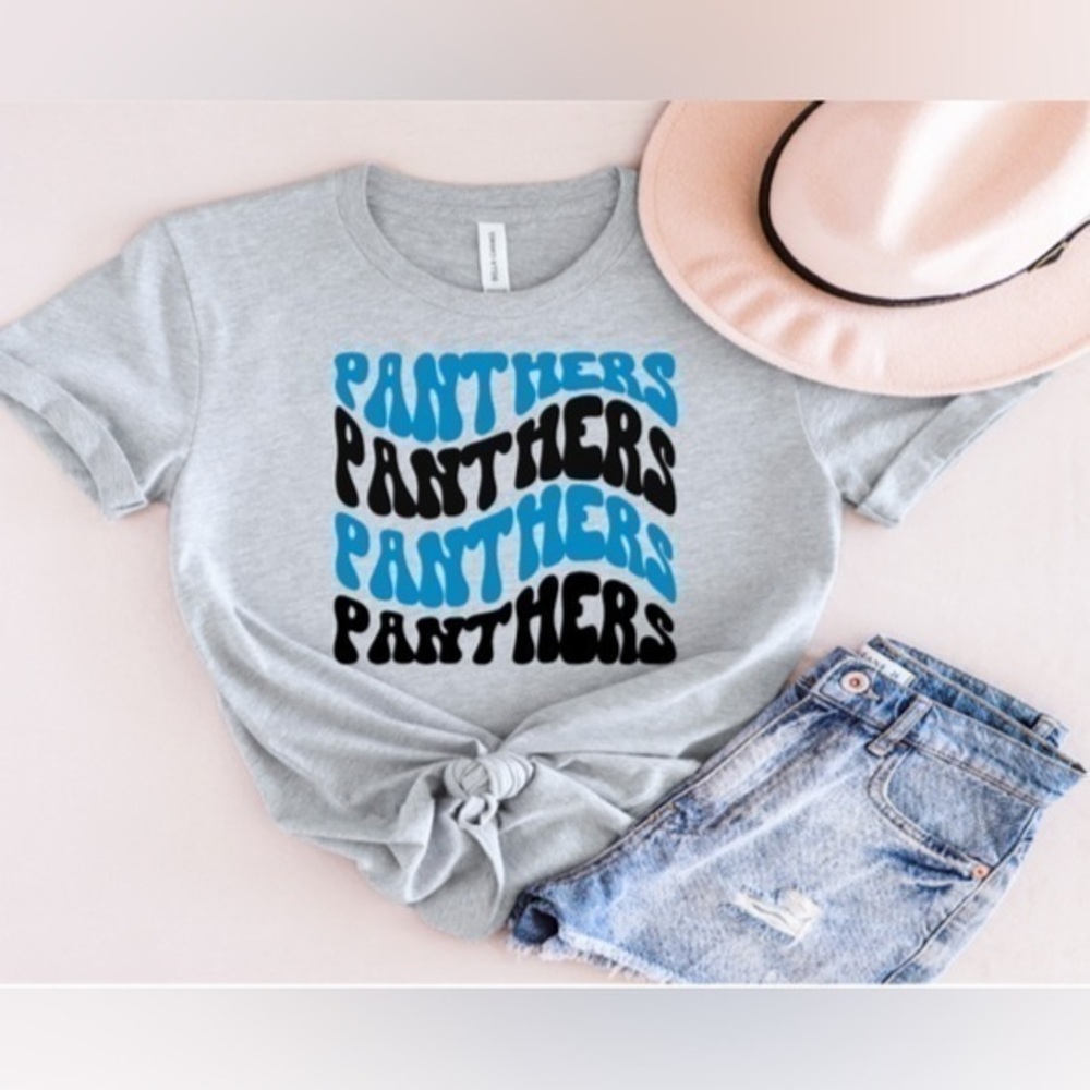 Panthers Wavy Tee